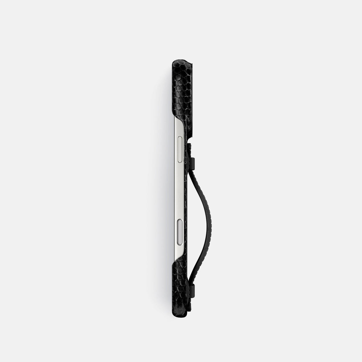 Center Handle For iPhone 18 Pro In Lizard -2 | Black-Black