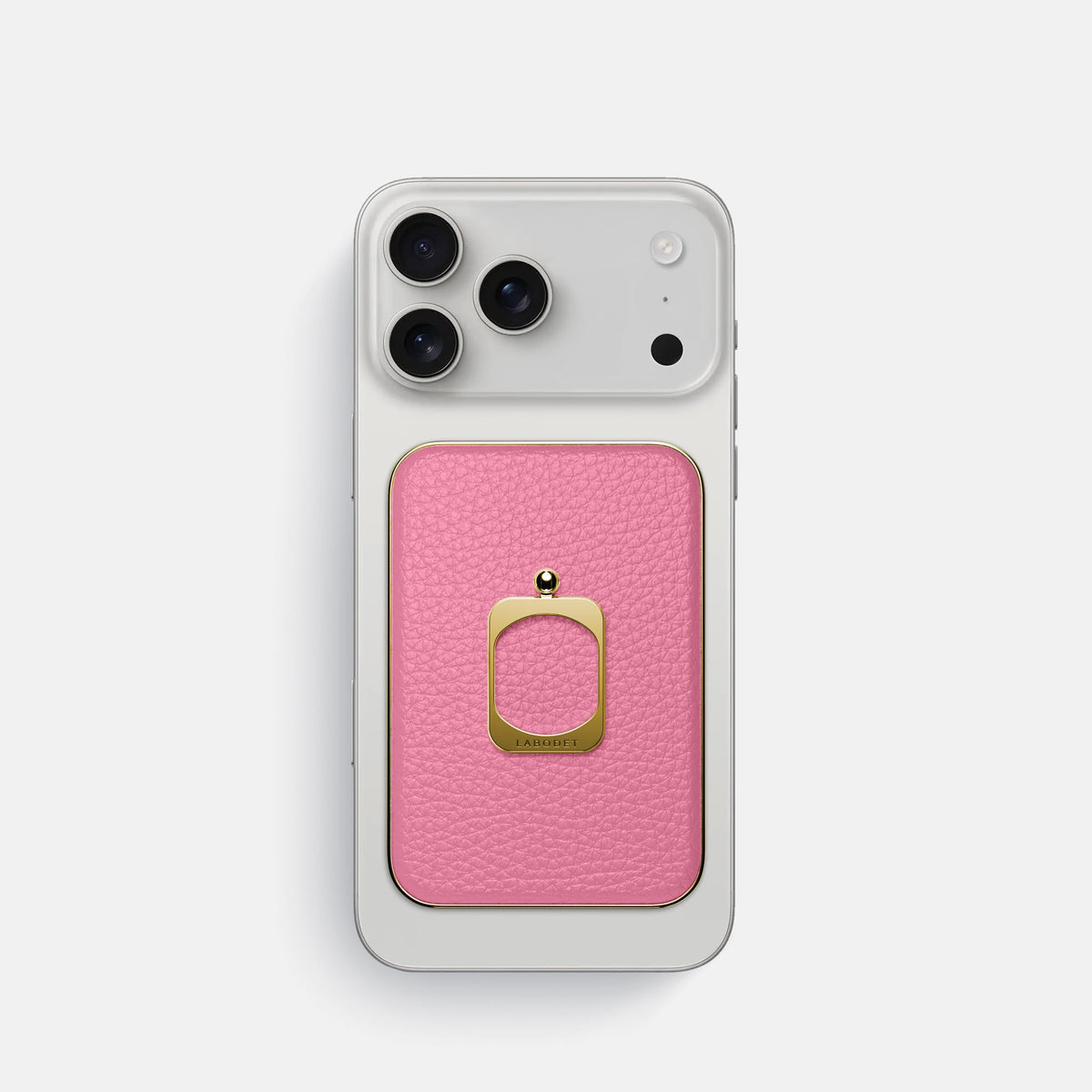 MagSafe Ring For iPhone 18 Pro In Calf -2 | Pink-Gold