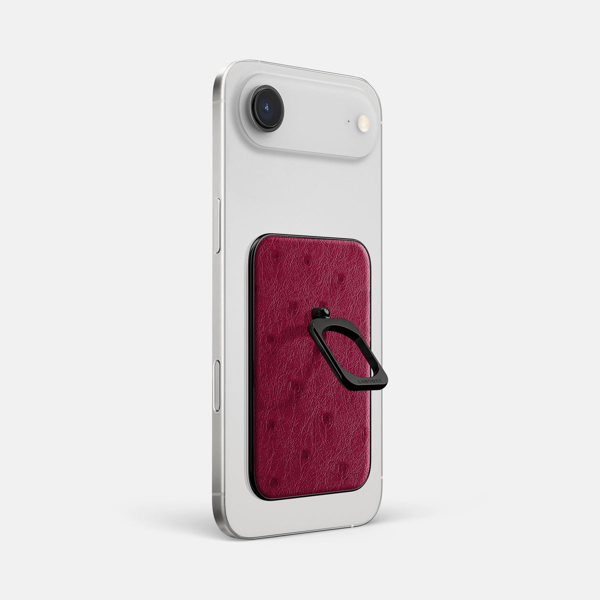 MagSafe Ring For iPhone 17 Air In Ostrich -1 | Bordeaux-Black