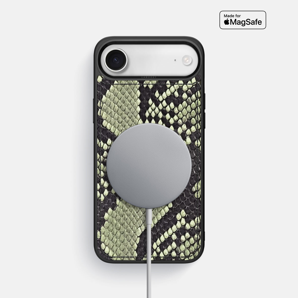 Sport Case For iPhone 17 Air In Deluxe Python -5 | Army-Green