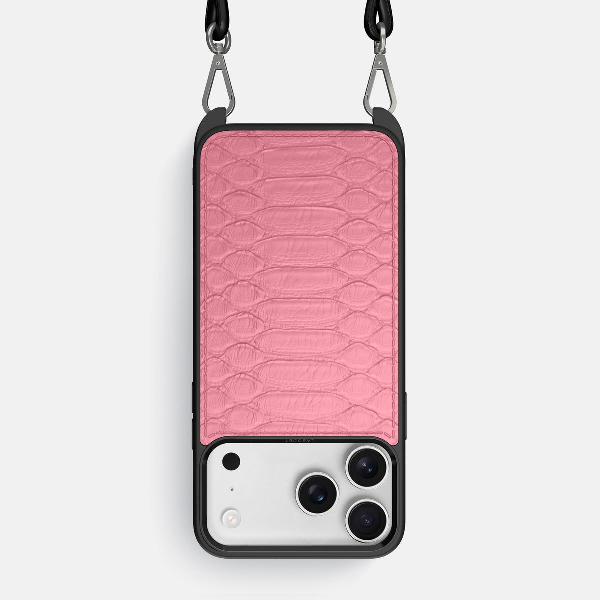 Crossbody Sport Case For iPhone 18 Pro Max In Python -1 | Pink