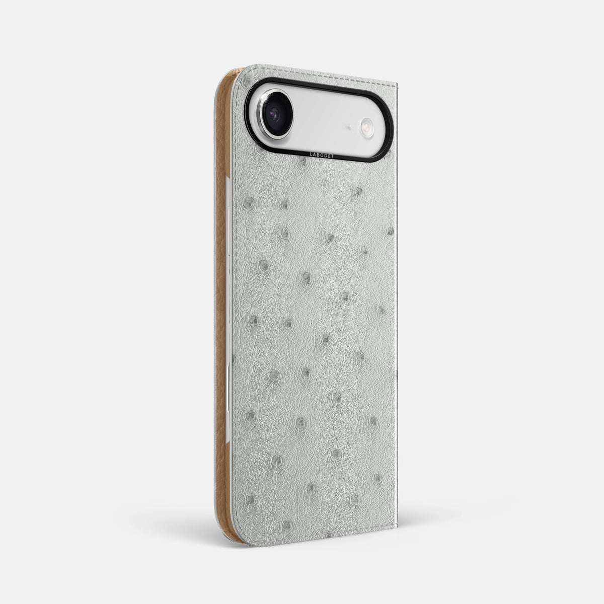 Folio Case For iPhone 17 Air In Ostrich -1 | White-Black