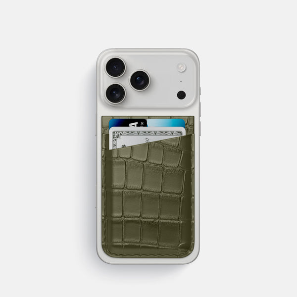 MagSafe Wallet For iPhone 17 Pro In Alligator