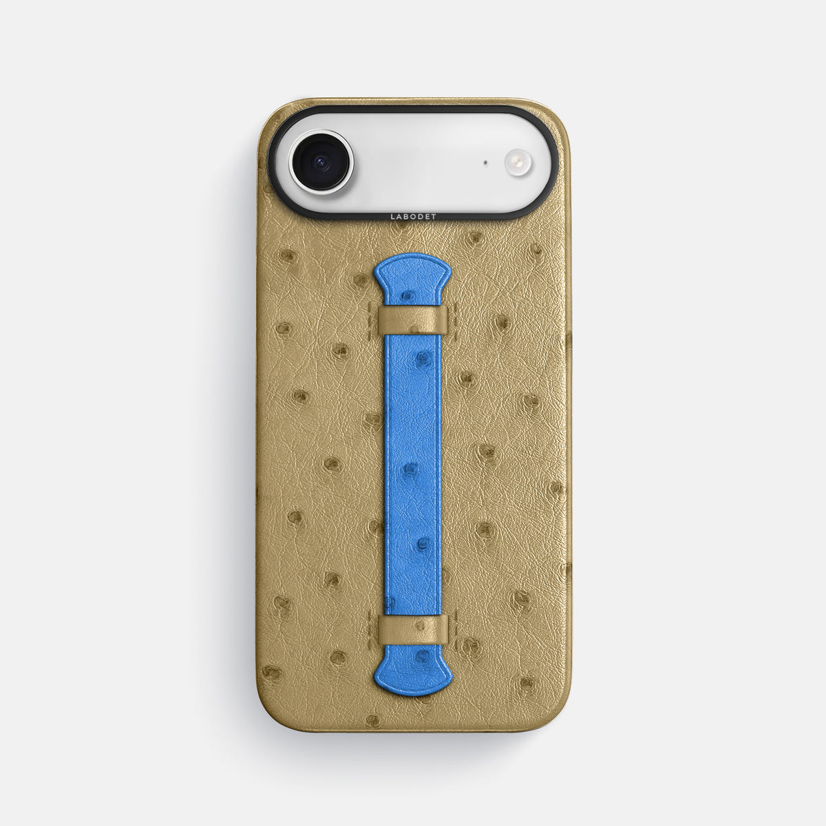 Center Handle Coloré For iPhone 17 Air In Ostrich -1 | Desert-Sand-Black