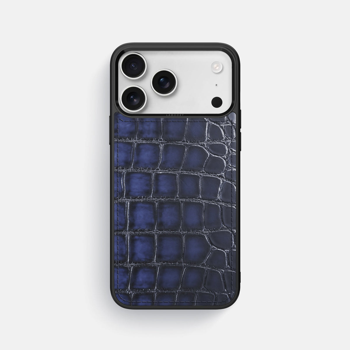 Sport Case For iPhone 18 Pro Max In Patina Alligator -1 | Havana-Blue