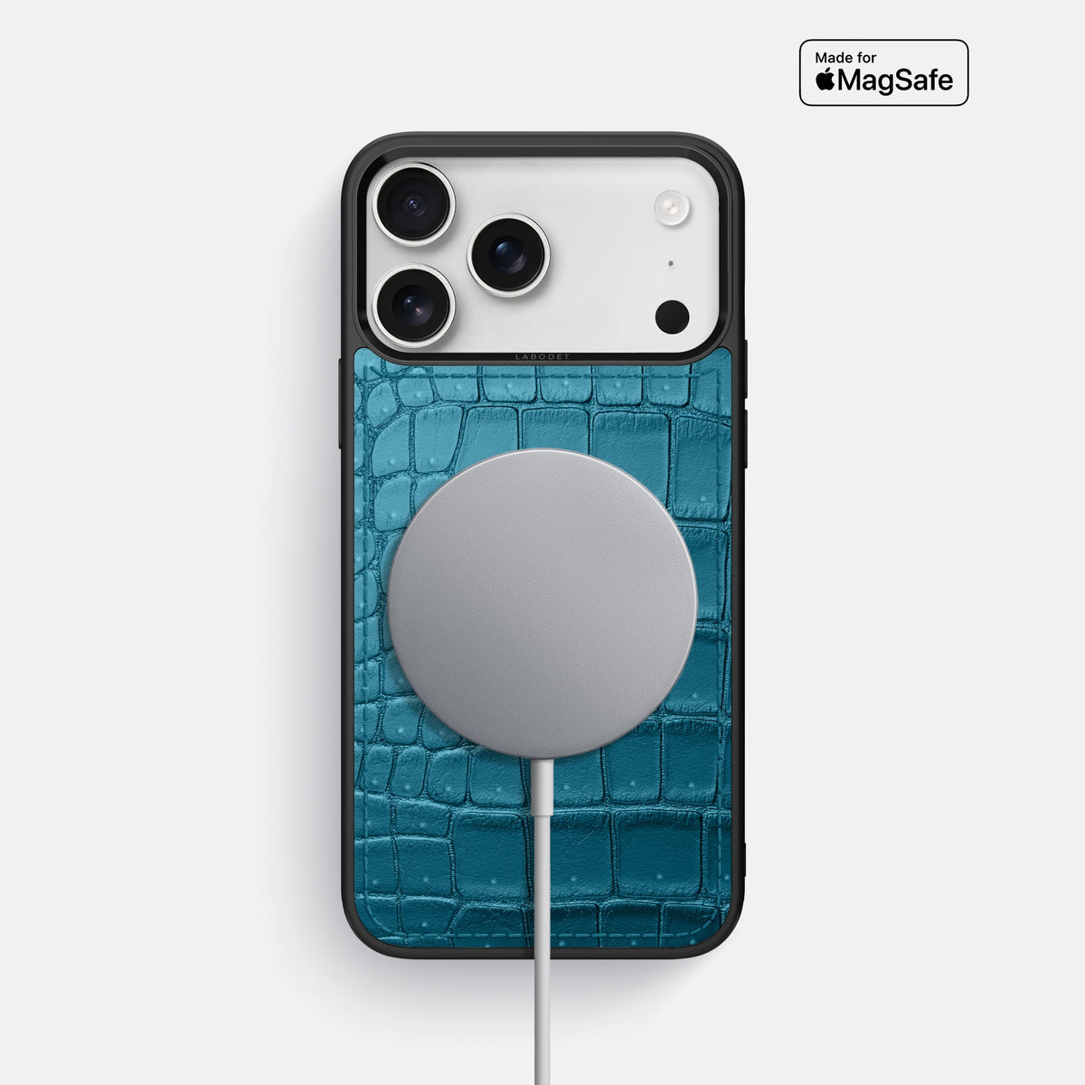 Sport Case For iPhone 18 Pro Max In Porosus Crocodile -5 | Turquoise