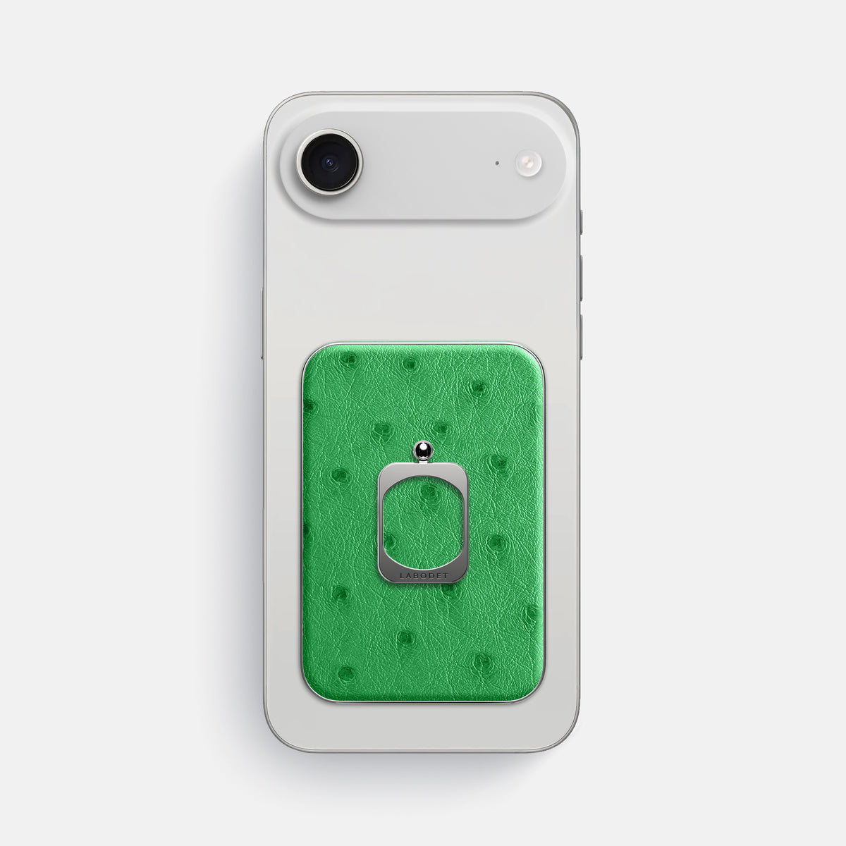 MagSafe Ring For iPhone 17 Air In Ostrich -2 | Kentucky-Green-Steel