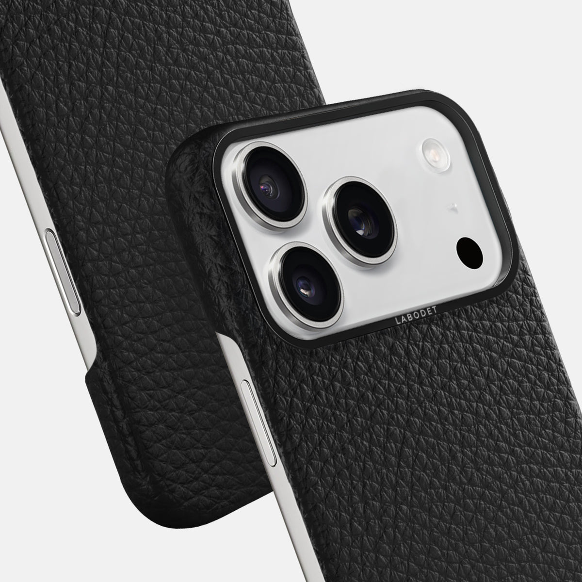 Classic Case For iPhone 17 Pro In Calf -6 | Black-Black