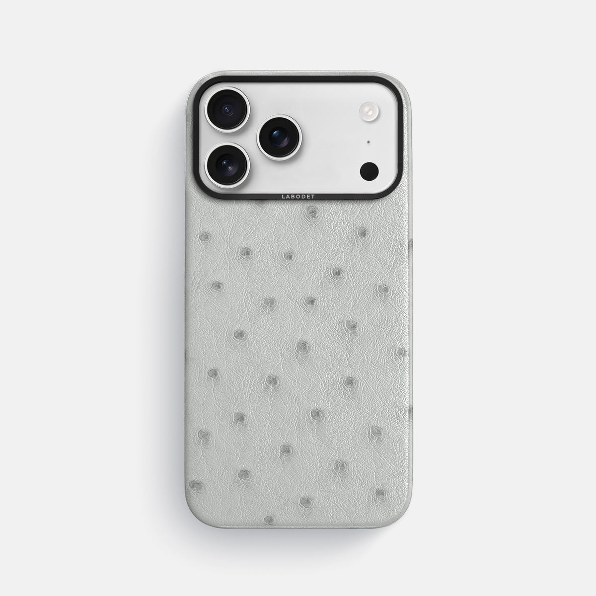 Classic Case For iPhone 17 Pro Max In Ostrich -1 | White-Black