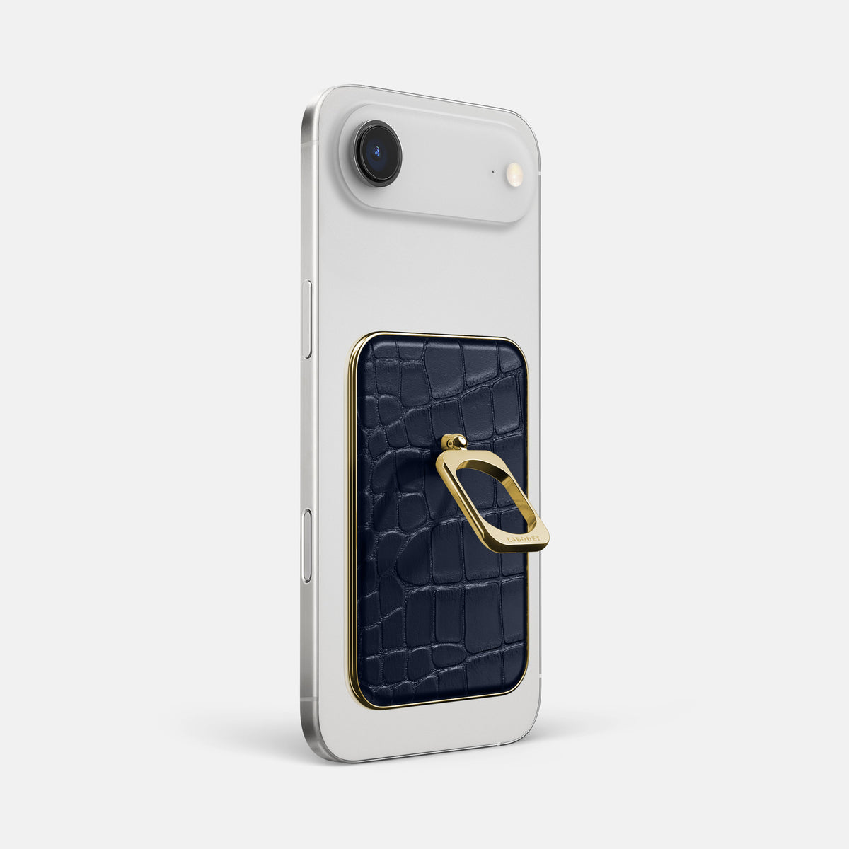 MagSafe Ring For iPhone 17 Air In Alligator -2 | Navy-Blue-Gold