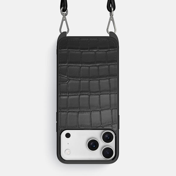 Crossbody Sport Case For iPhone 17 Pro Max In Alligator