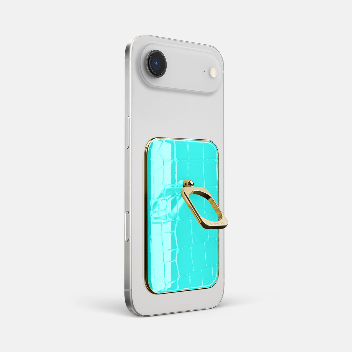 MagSafe Ring For iPhone 17 Air In Shiny Alligator -1 | Mint-Gold