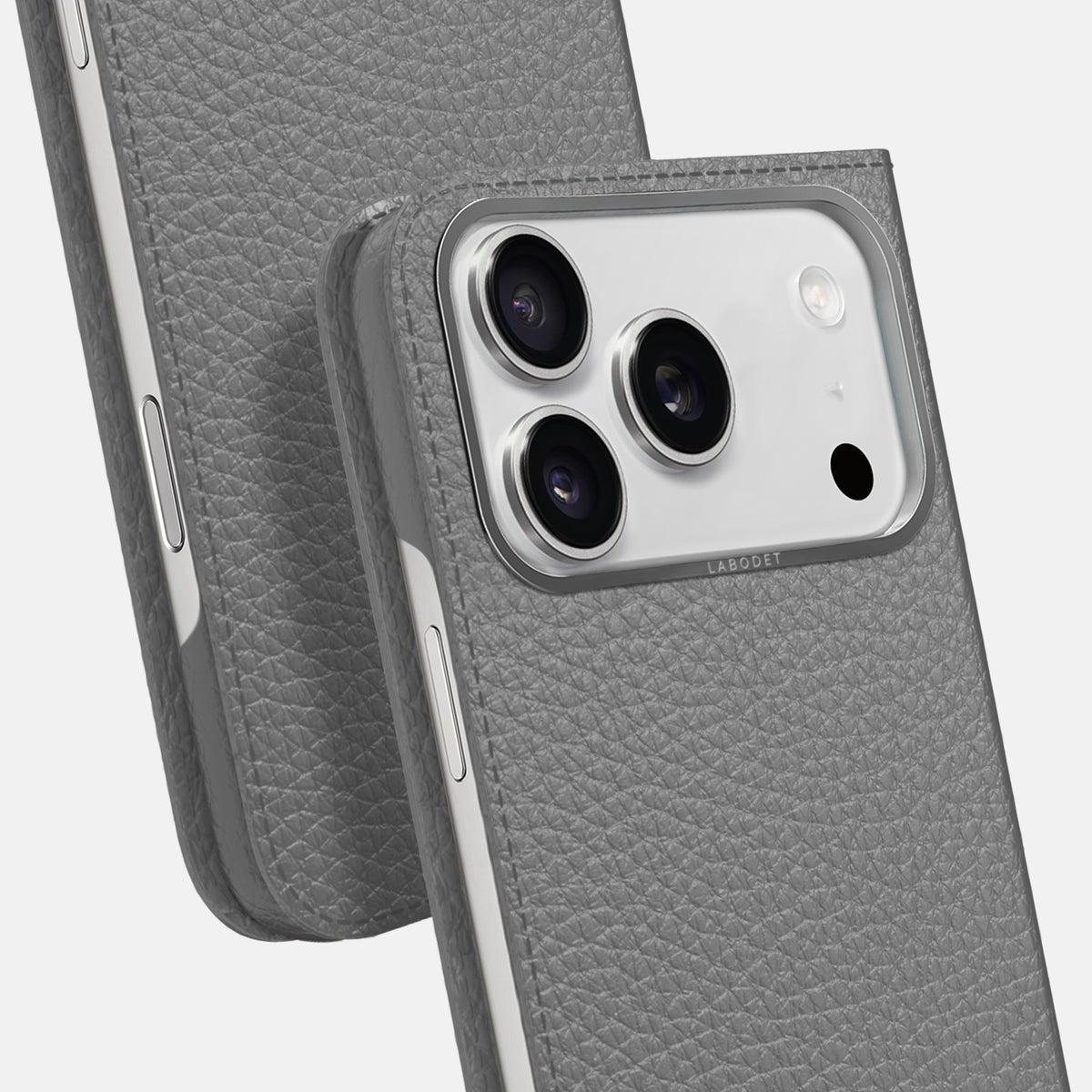 Folio Case For iPhone 17 Pro In Calf -5 | Souris-Steel