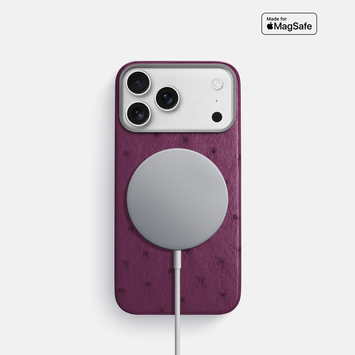 Classic Case For iPhone 17 Pro In Ostrich -5 | Purple-Steel