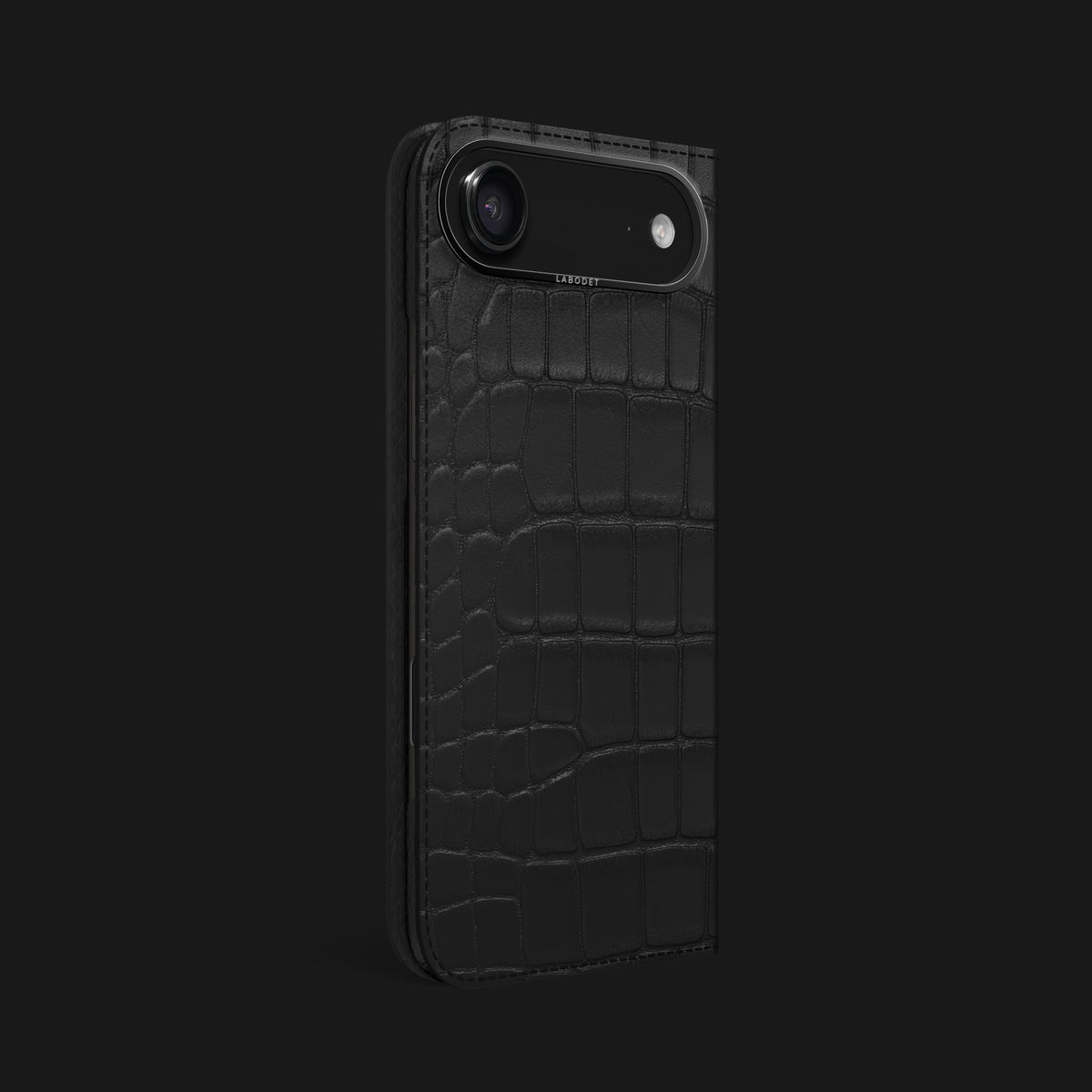 Folio Case Edition Black For iPhone 17 Air In Alligator -1 | Edition-Black-Black