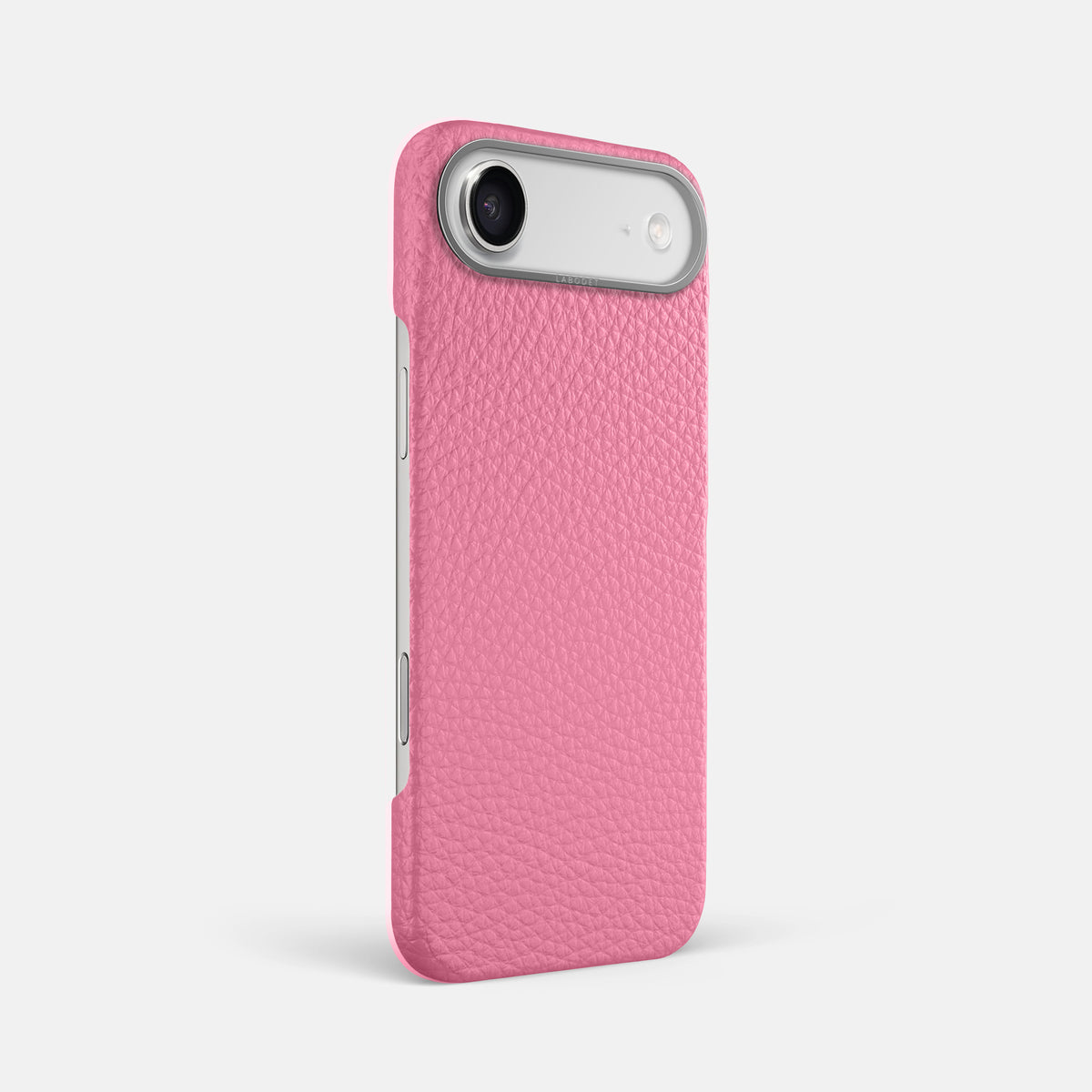Classic Case For iPhone 17 Air In Calf -2 | Pink-Steel
