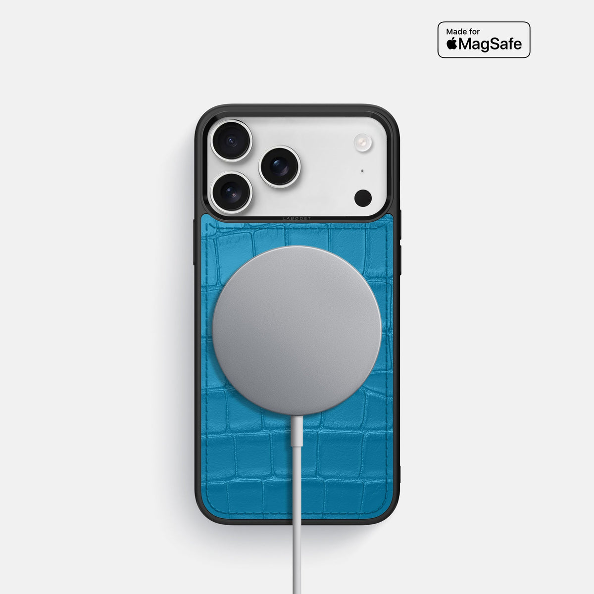 Sport Case For iPhone 18 Pro In Alligator -5 | Curaçao-Blue