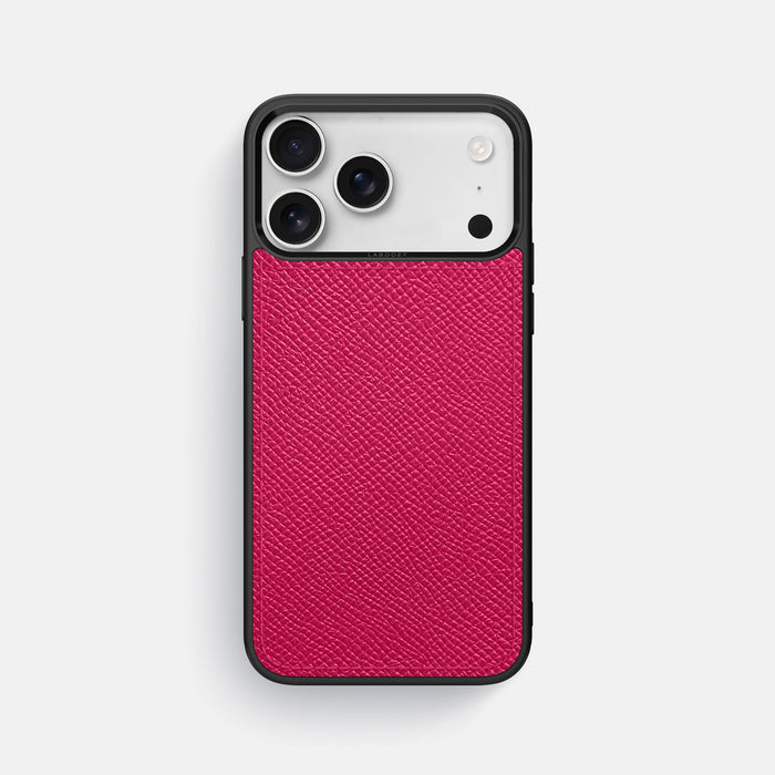 Sport Case For iPhone 18 Pro Max In Epsom-Style Calf -1 | Fuchsia