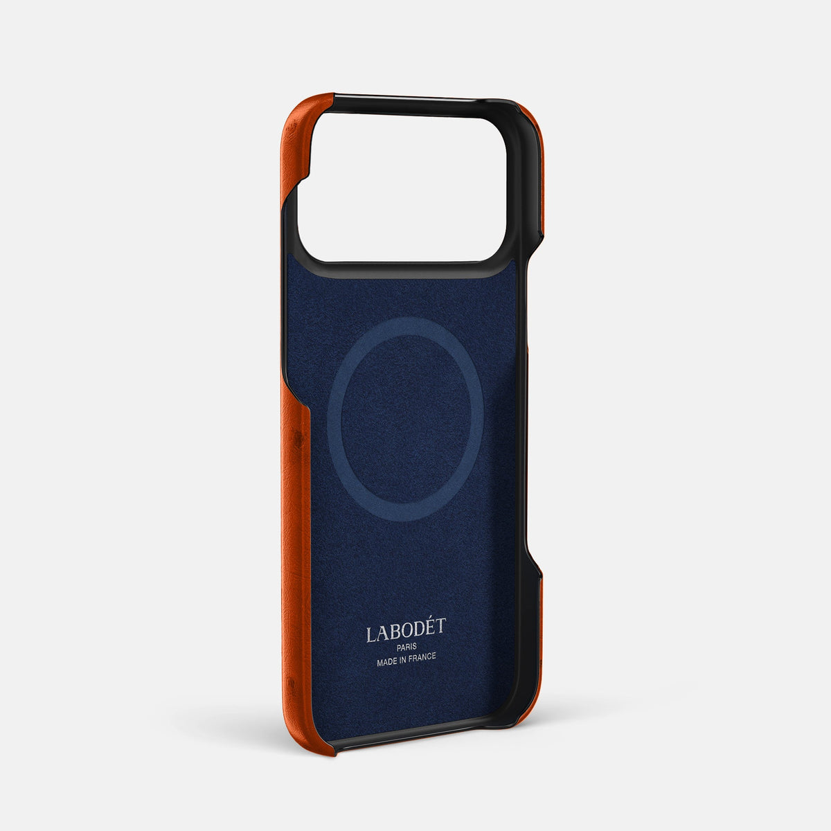 Slim Card Case For iPhone 18 Pro Max In Ostrich -4 | Orange