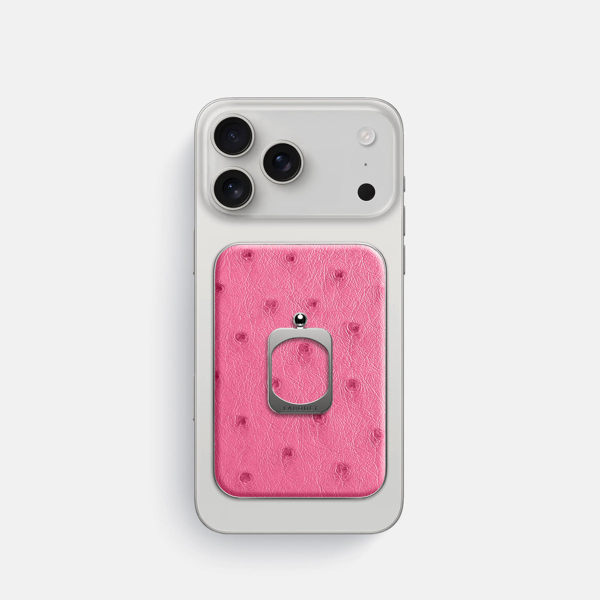 MagSafe Ring For iPhone 17 Pro In Ostrich -2 | Pink-Steel
