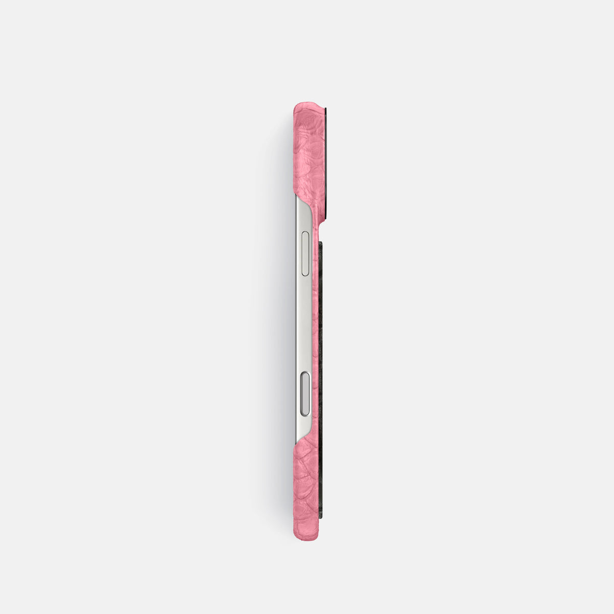 Classic Case With Carbon Dragon For iPhone 17 Pro In Python -3 | Pink-Black