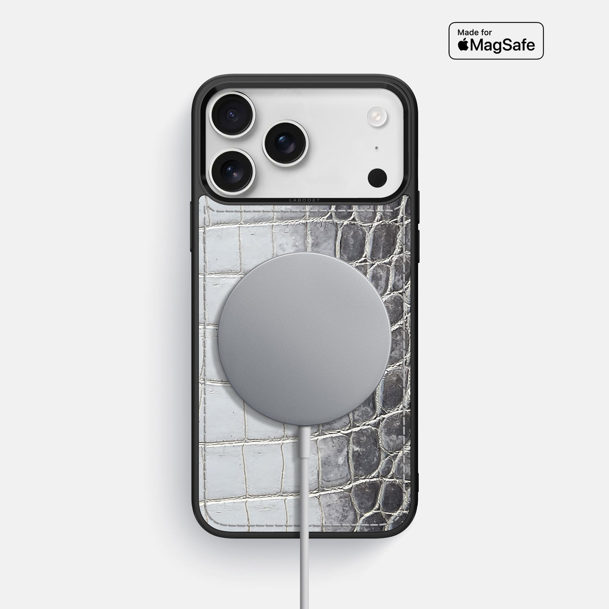 Sport Case For iPhone 17 Pro Max In Himalayan Crocodile -5 | Silver