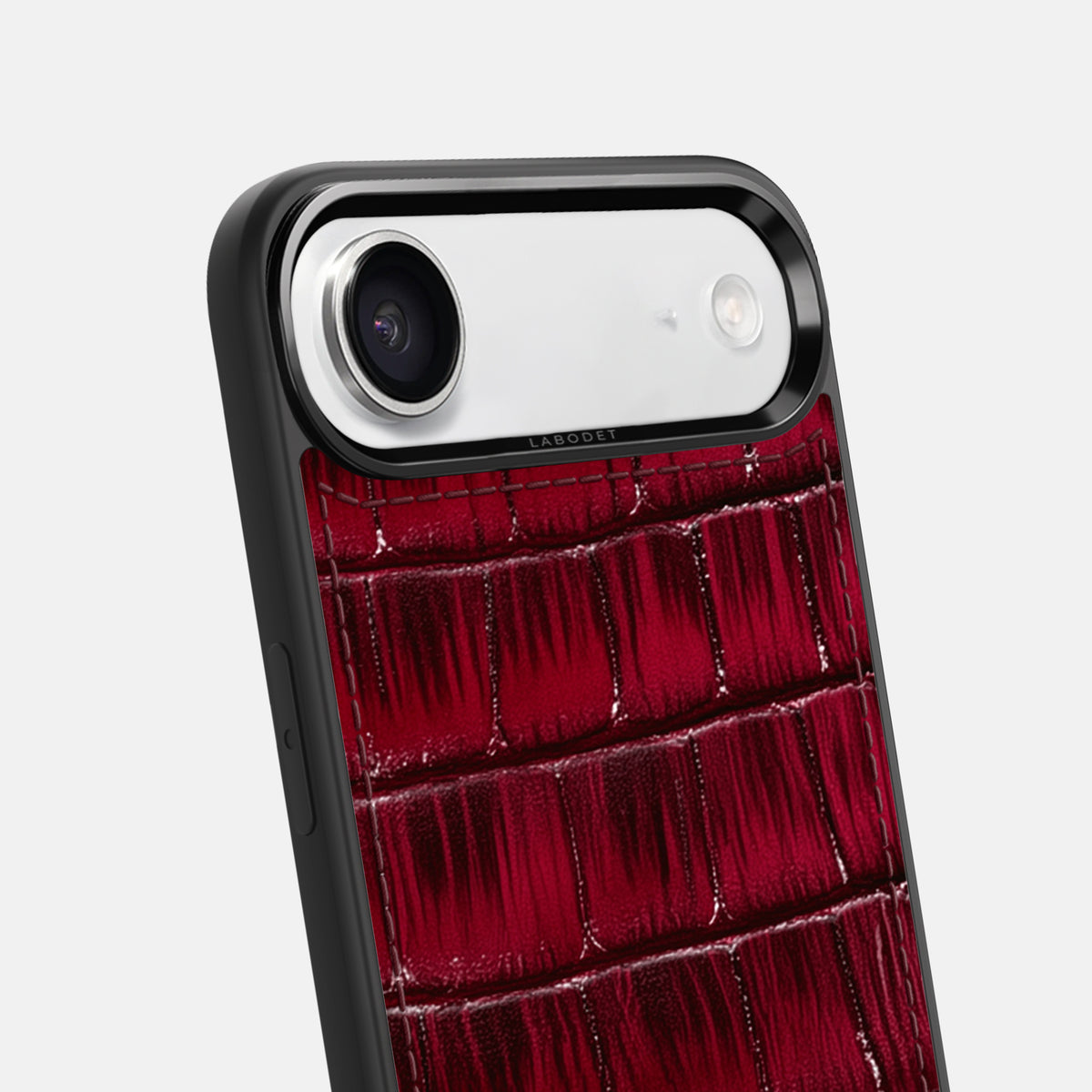 Sport Case For iPhone 17 Air In Patina Alligator -6 | Havana-Burgundy