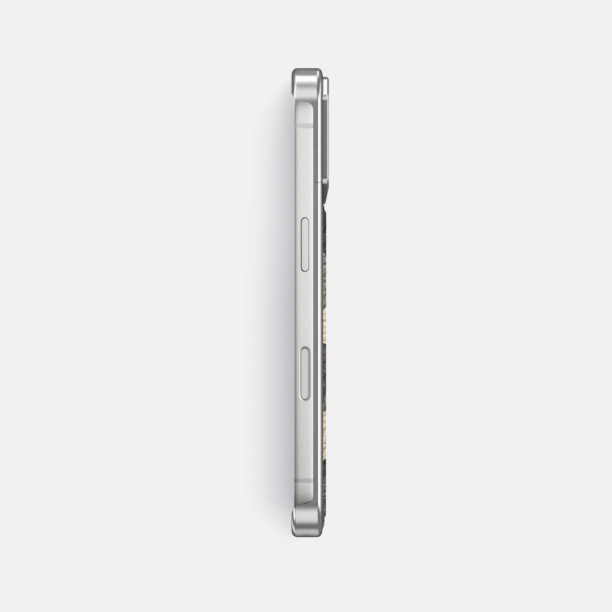 Metal Case For iPhone 17 Pro Max In Calf -3 | Camouflage-Steel