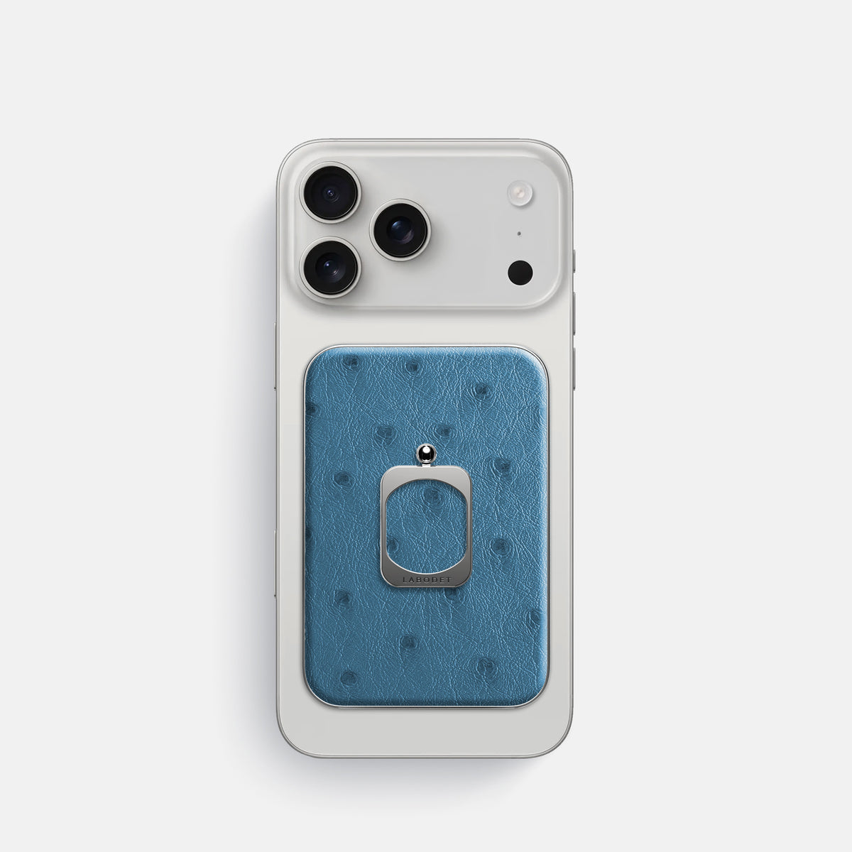 MagSafe Ring For iPhone 17 Pro In Ostrich -2 | Blue-Jeans-Steel