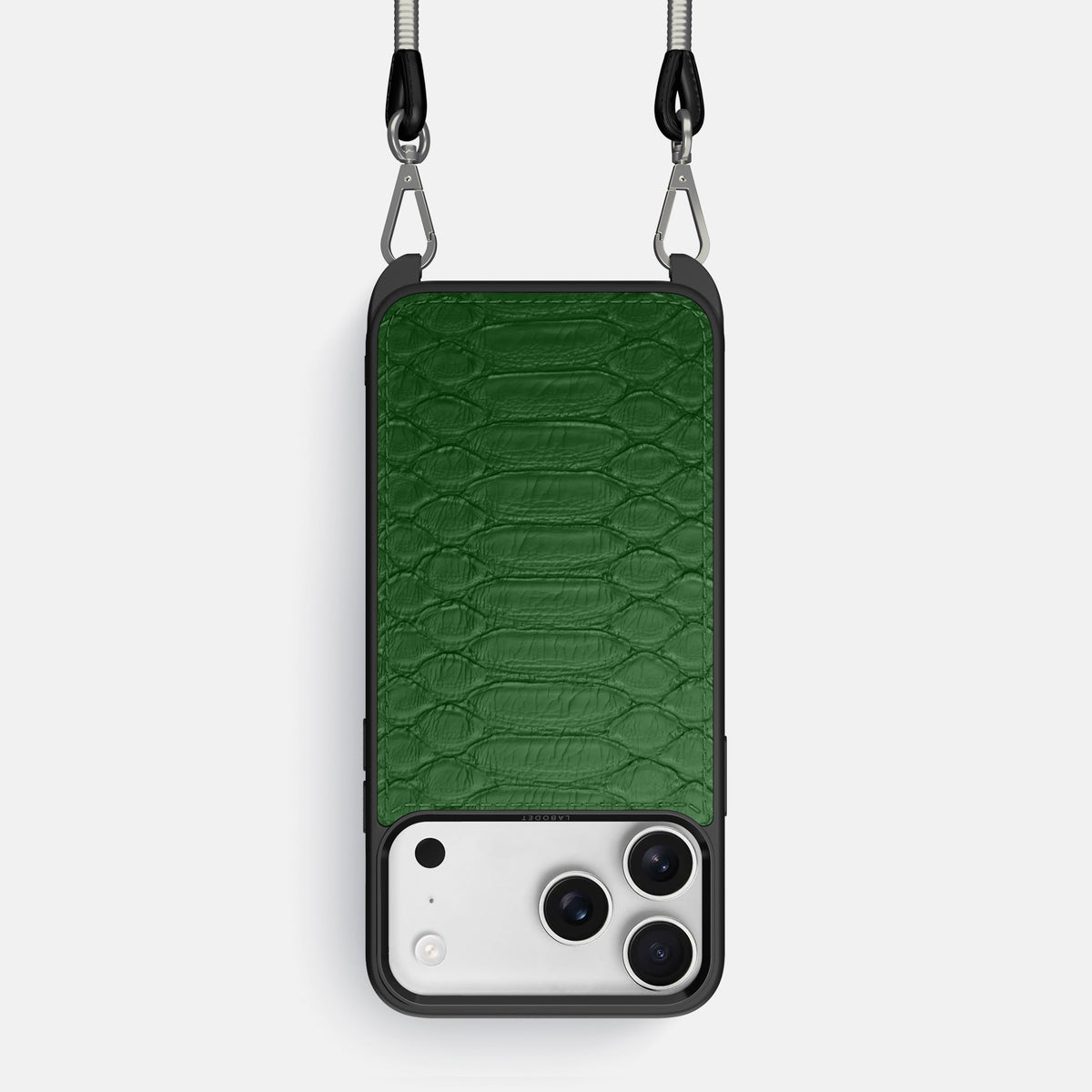 Crossbody Sport Case For iPhone 18 Pro In Python -1 | Green