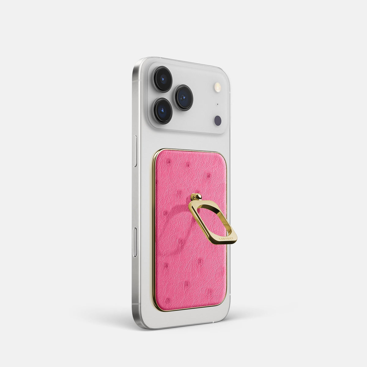 MagSafe Ring For iPhone 18 Pro In Ostrich -1 | Pink-Gold