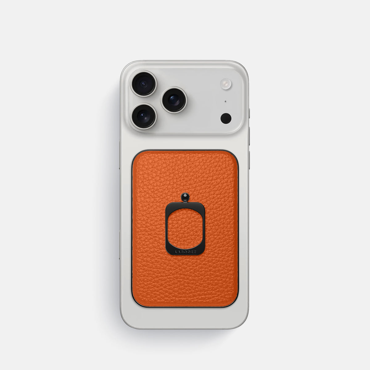 MagSafe Ring For iPhone 17 Pro In Calf -2 | Orange-Black