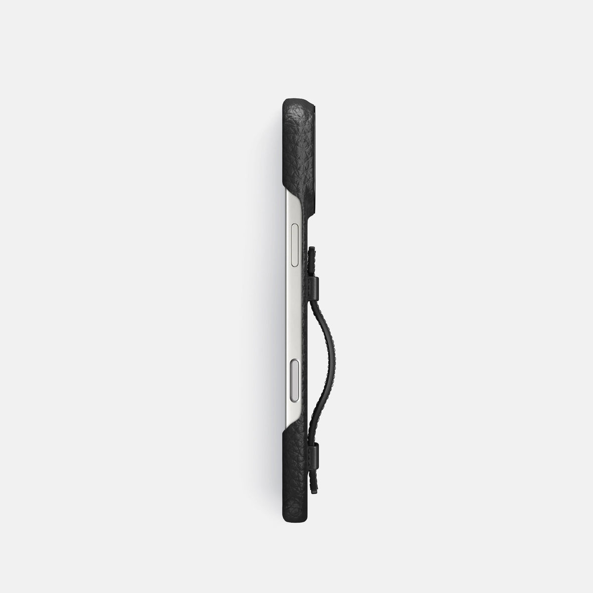 Handle Case For iPhone 18 Pro In Calf -3 | Black-Black