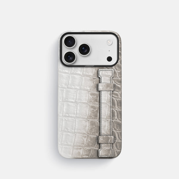 Handle Case For iPhone 17 Pro In Himalayan Crocodile