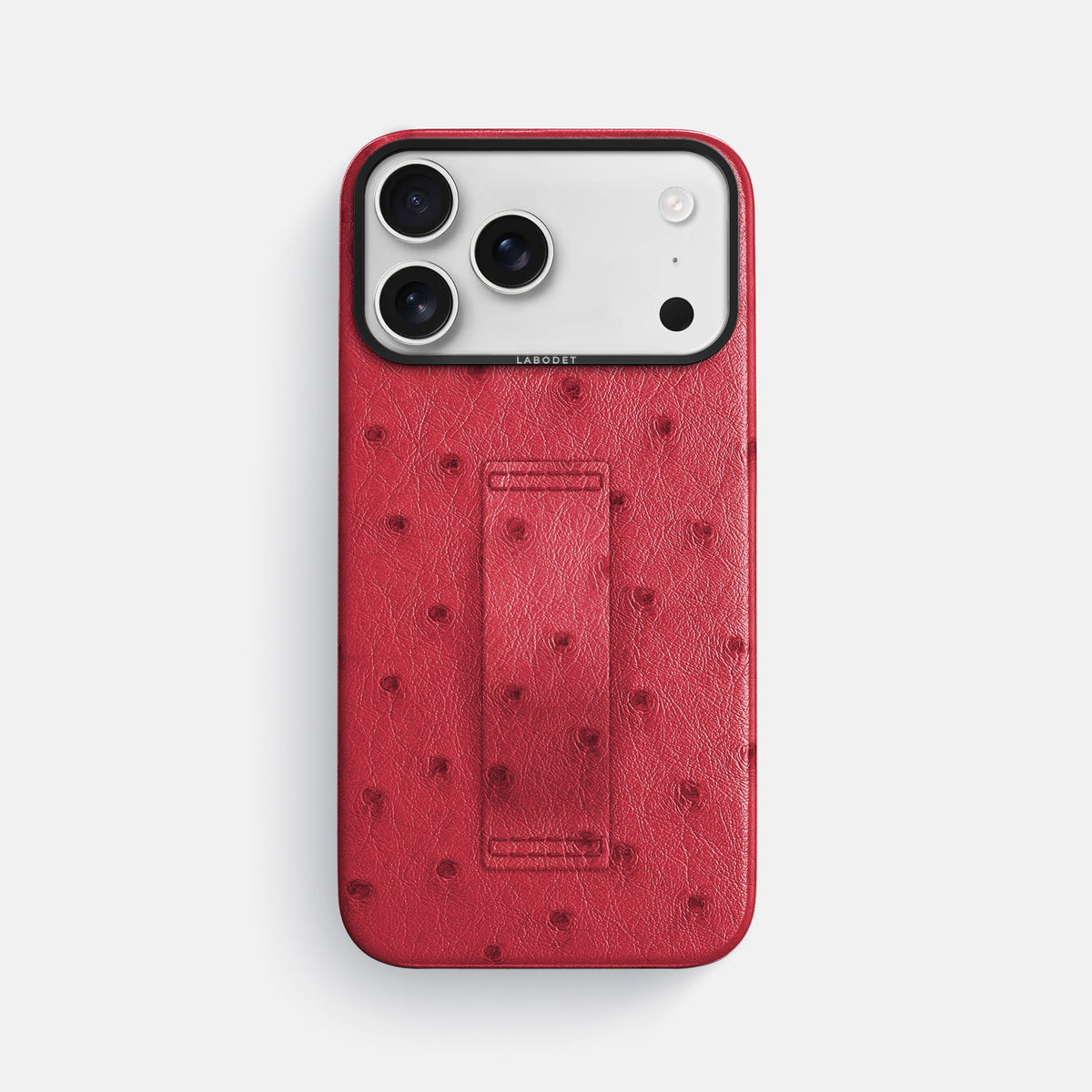 Finger Case For iPhone 18 Pro Max In Ostrich -1 | Red-Black
