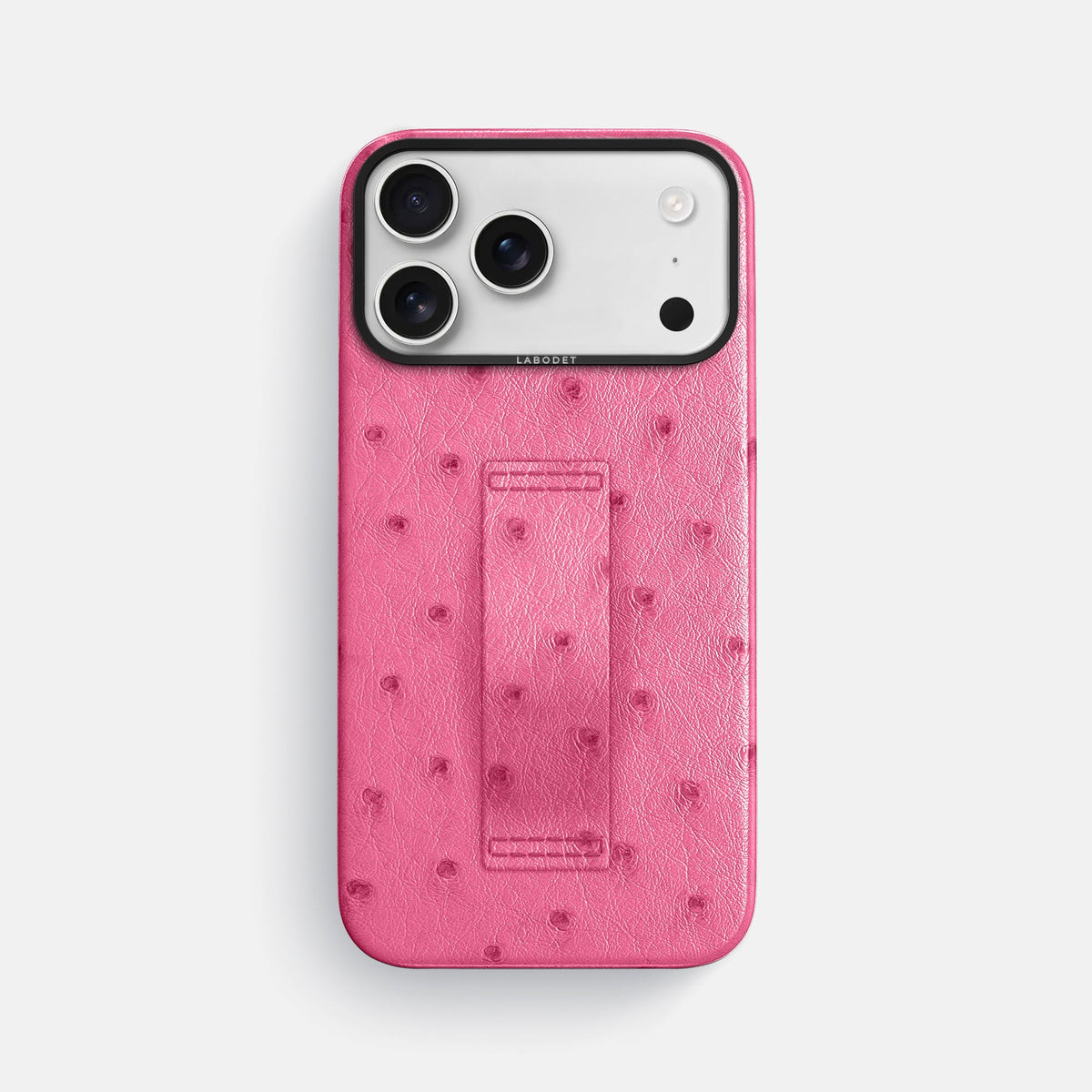 Finger Case For iPhone 18 Pro Max In Ostrich -1 | Pink-Black