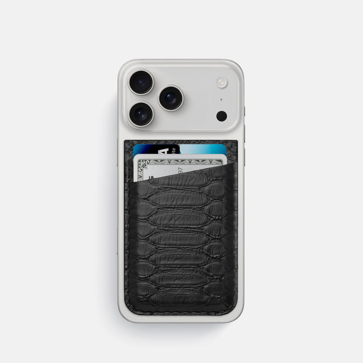 MagSafe Wallet For iPhone 18 Pro In Python -1 | Black