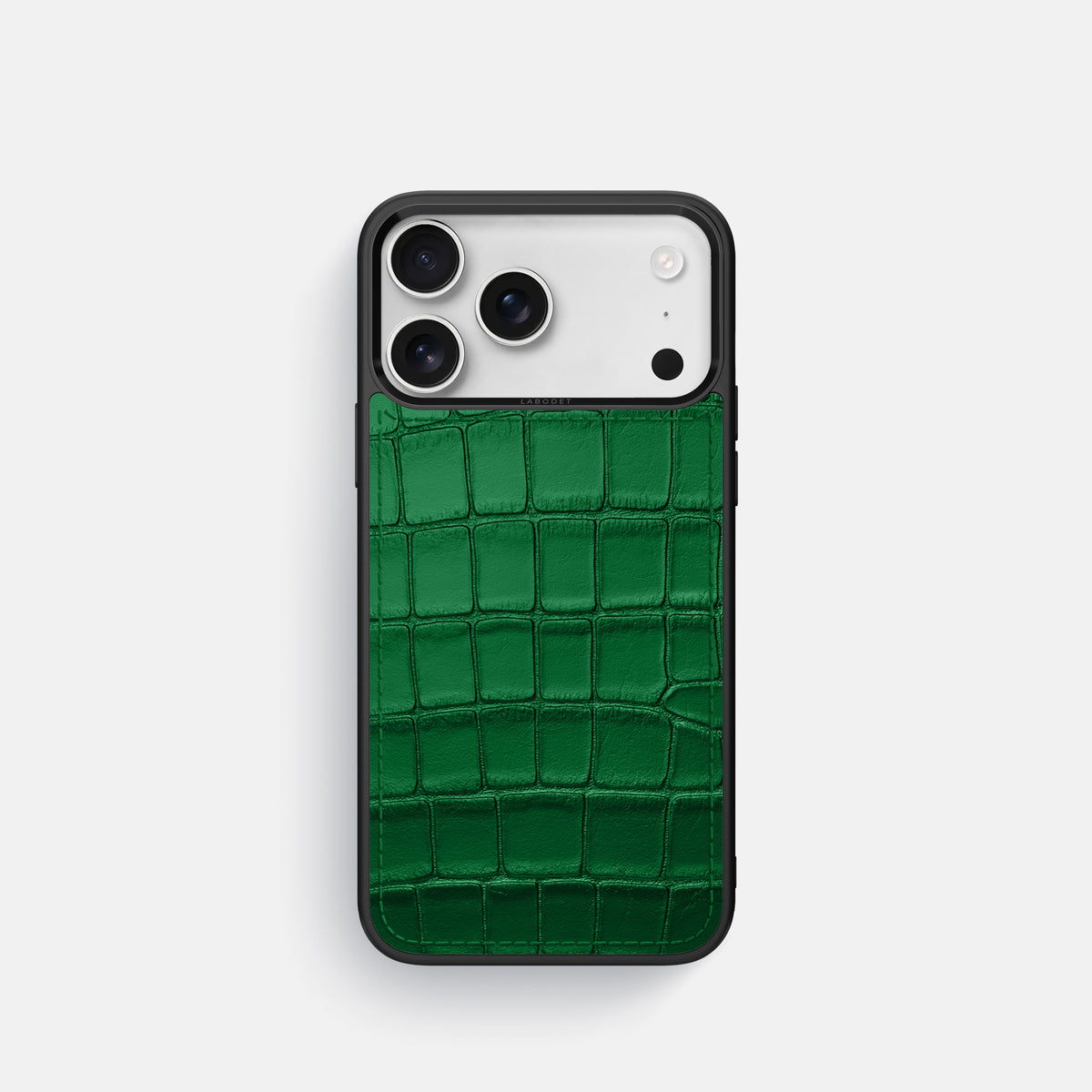 Sport Case For iPhone 17 Pro In Alligator -1 | Forest-Green