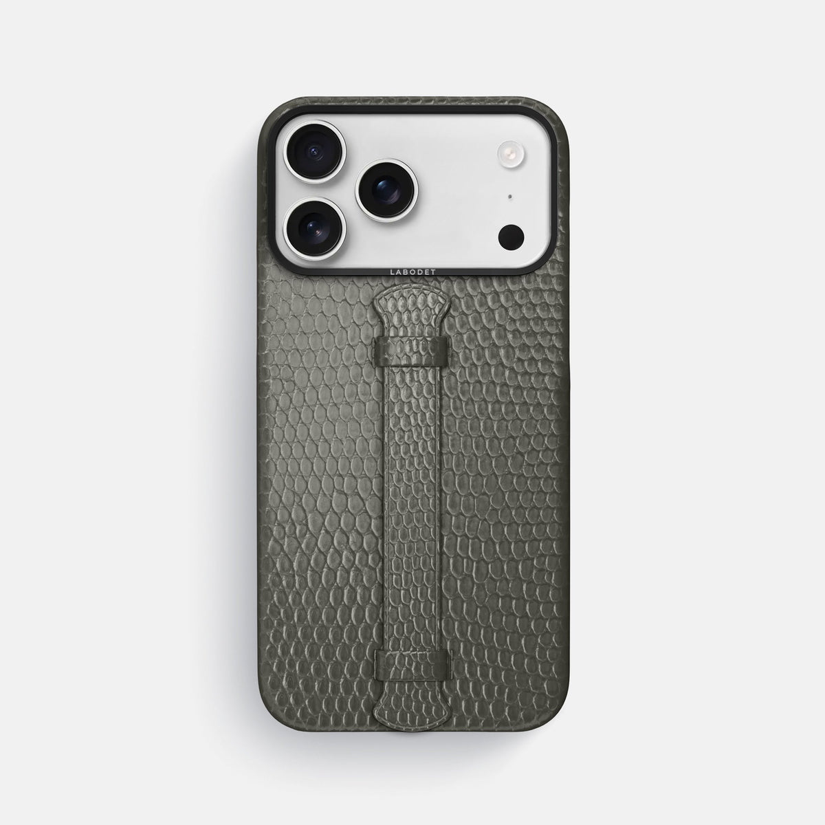 Center Handle For iPhone 18 Pro Max In Lizard -1 | Grey-Black
