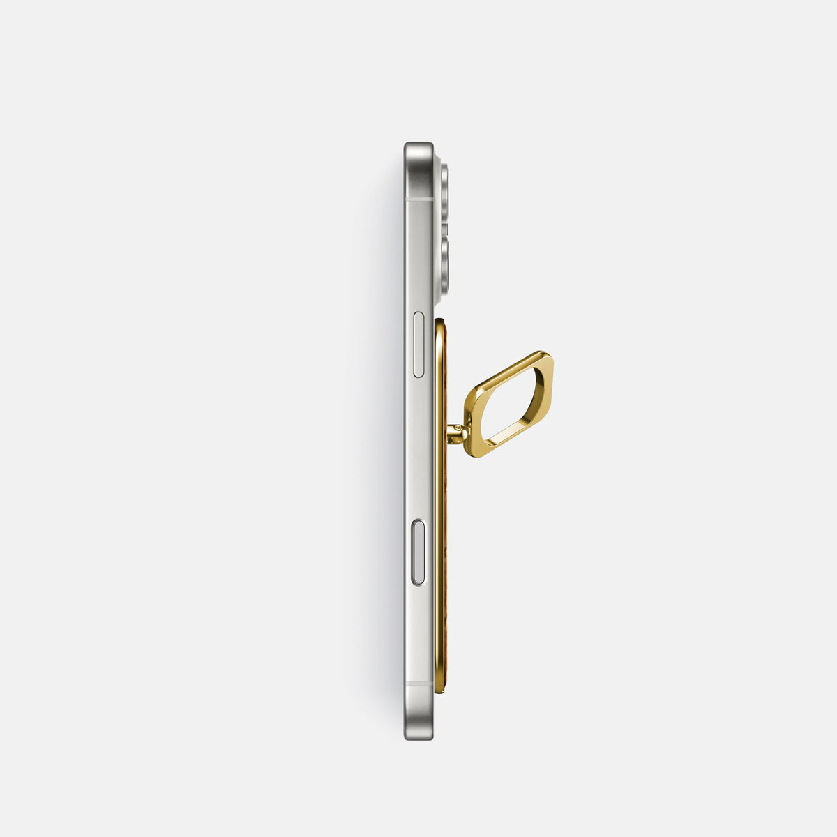 MagSafe Ring For iPhone 17 Pro In Alligator -3 | Honey-Gold