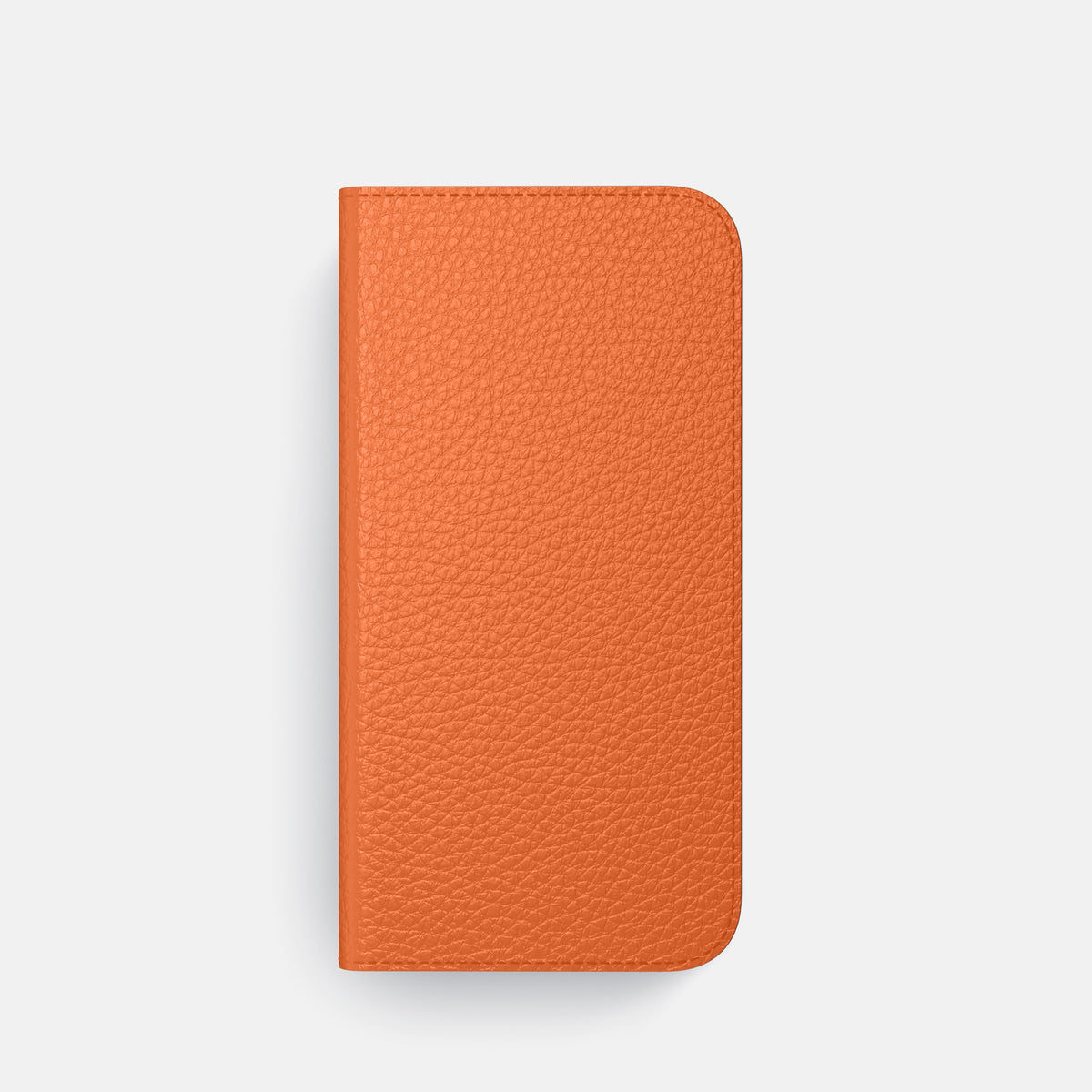 Folio Slim Case For iPhone 17 Pro In Calf -4 | Orange