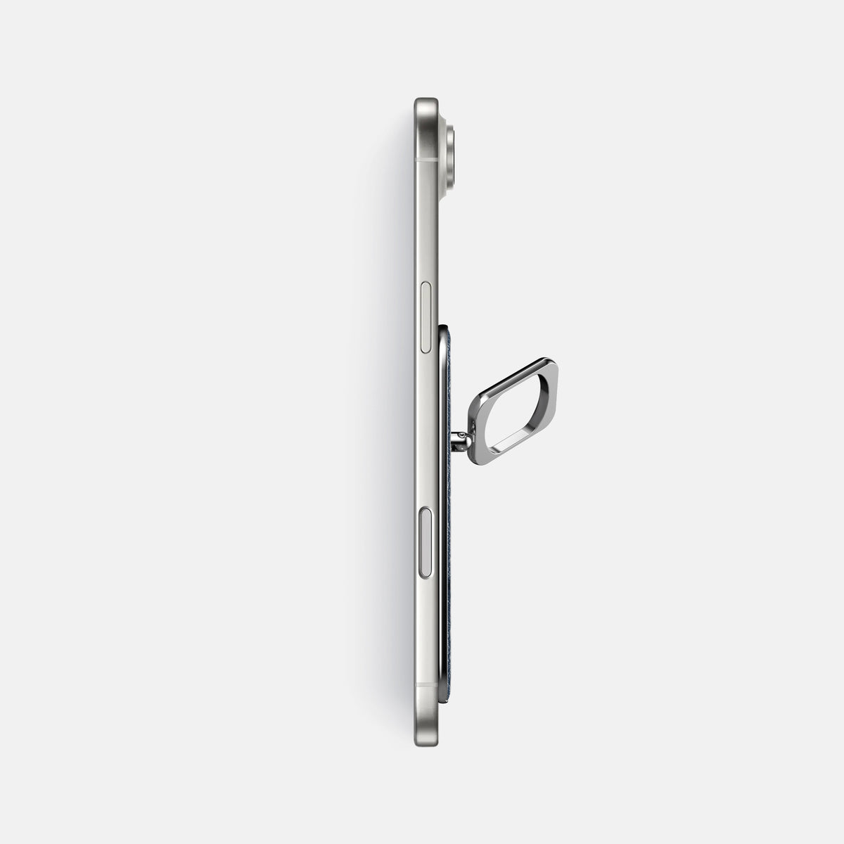 MagSafe Ring For iPhone 17 Air In Ostrich -3 | Navy-Blue-Steel