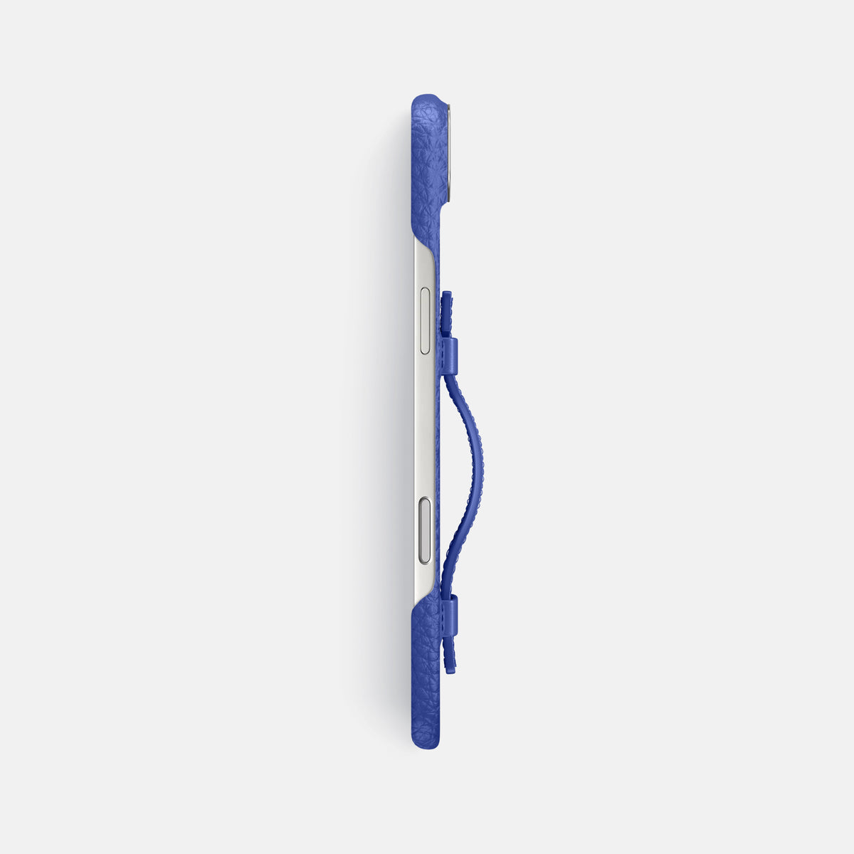 Handle Case For iPhone 17 Air In Calf -3 | Royal-Blue-Steel