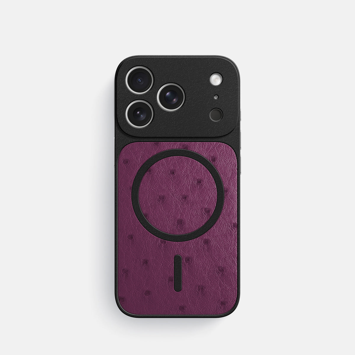 MagSafe Mask For iPhone 17 Pro In Ostrich -3 | Purple