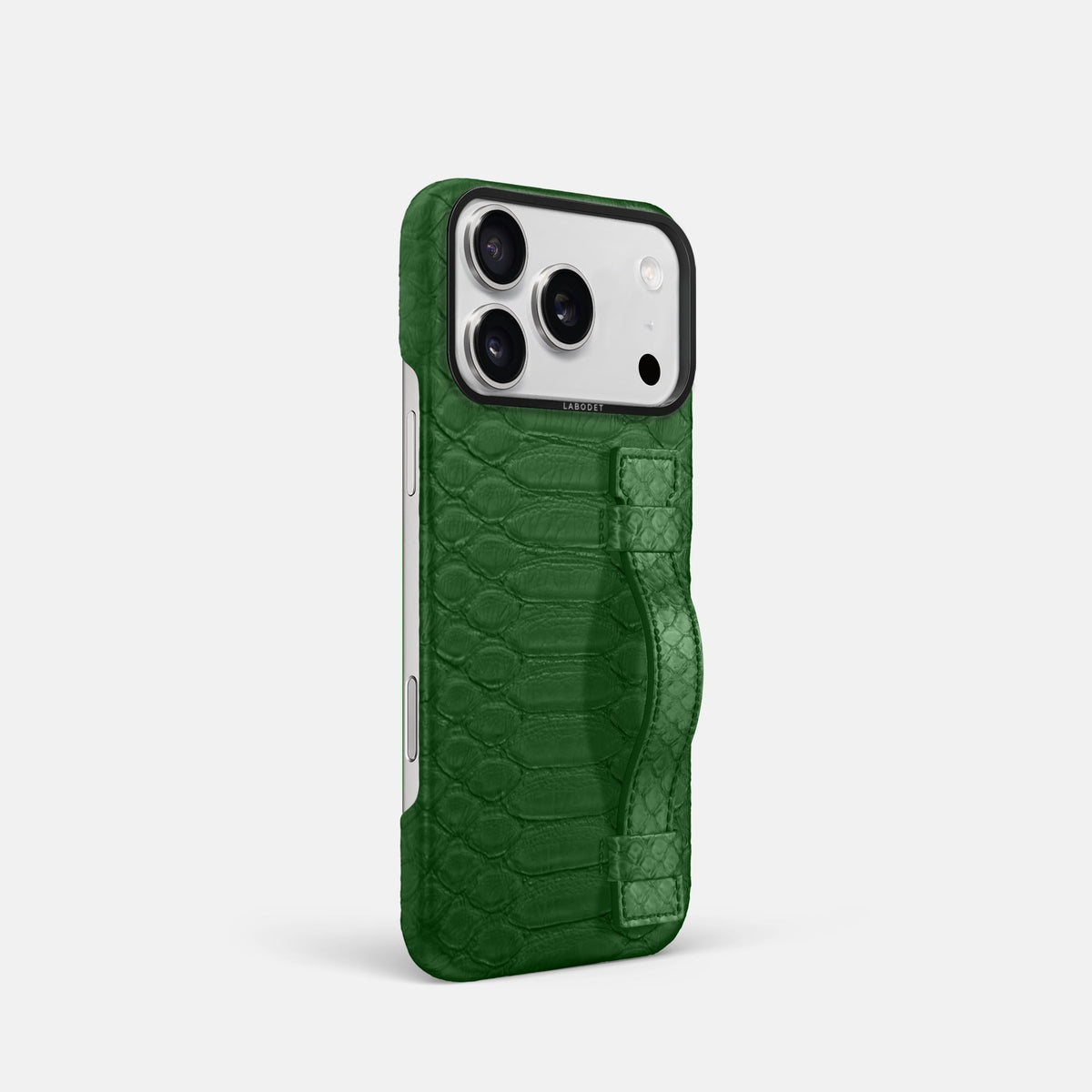 Handle Case For iPhone 18 Pro In Python -2 | Green-Black