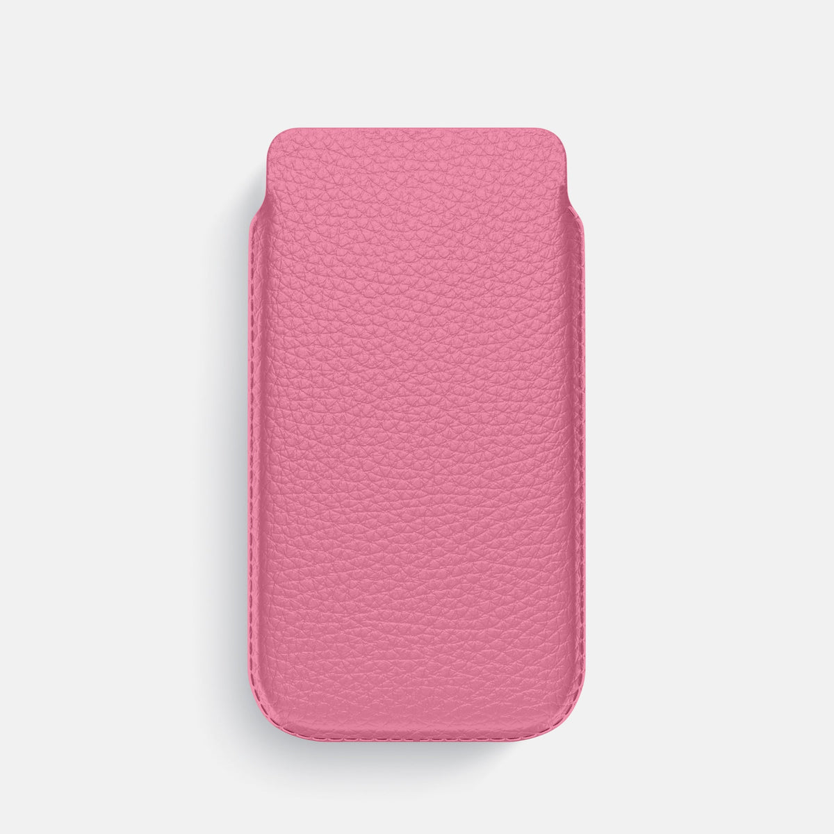 Pouch Case For iPhone 18 Pro In Calf -1 | Pink