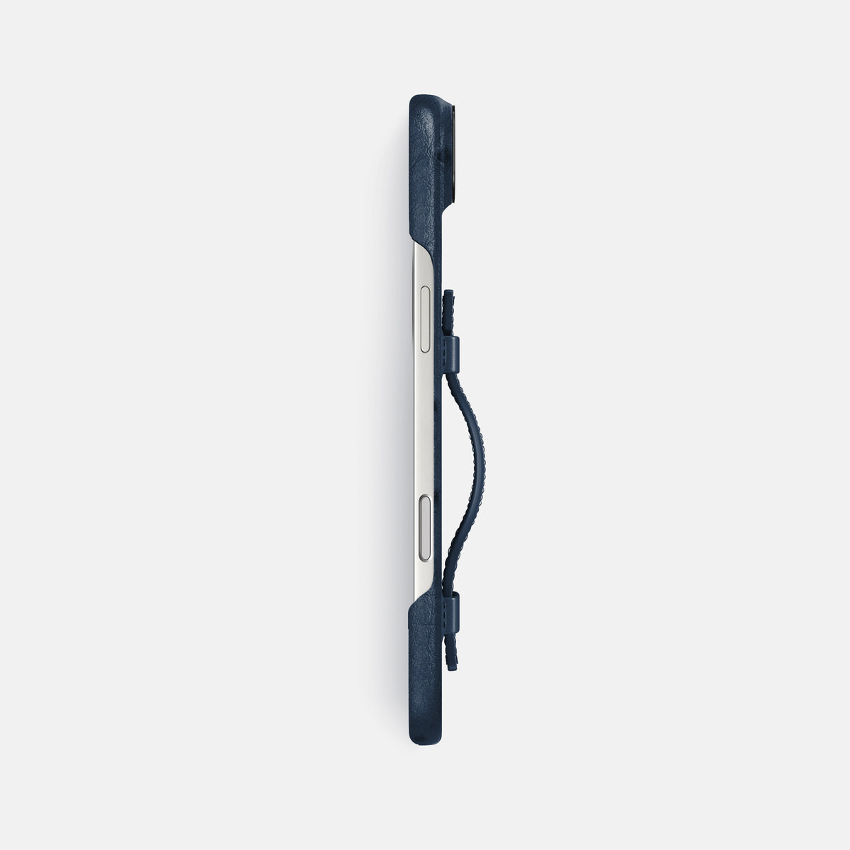 Handle Case For iPhone 17 Air In Ostrich -3 | Navy-Blue-Black
