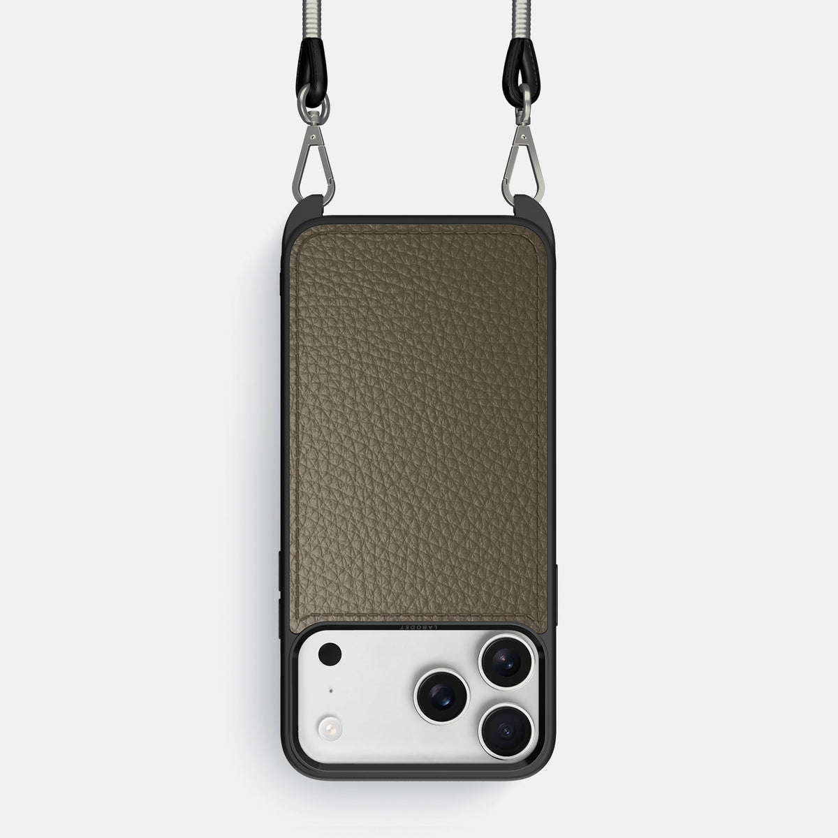 Crossbody Sport Case For iPhone 18 Pro In Calf -1 | Taupe