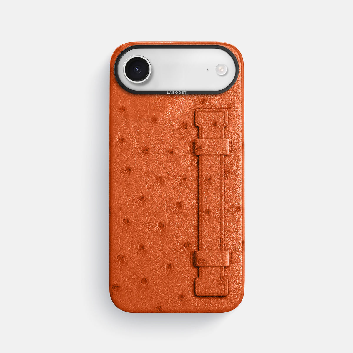 Handle Case For iPhone 17 Air In Ostrich -1 | Orange-Black