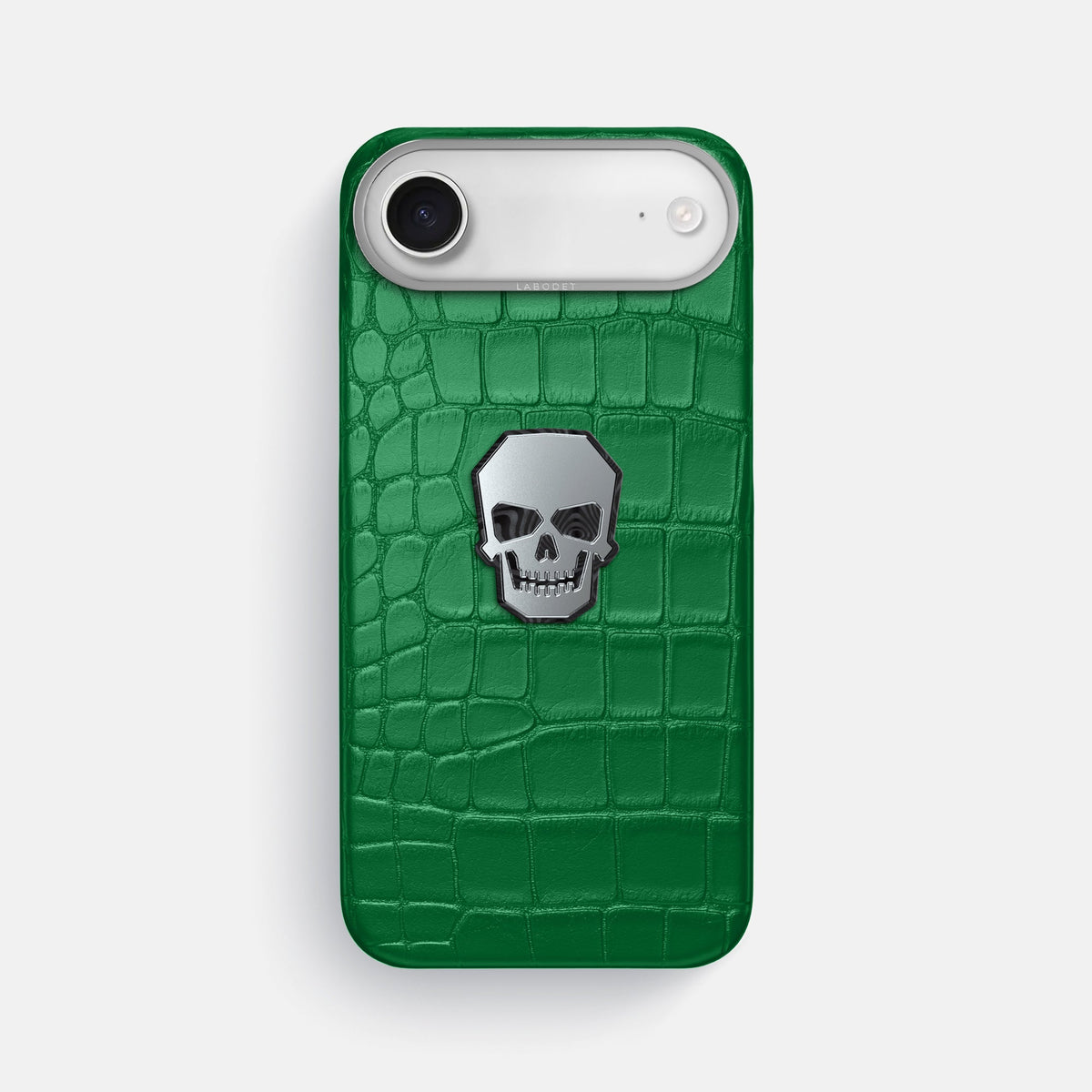 Classic Case With Titanium Skull For iPhone 17 Air In Alligator